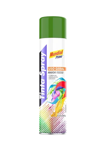 Tinta Spray Verde Escuro 400ml Mundial Prime
