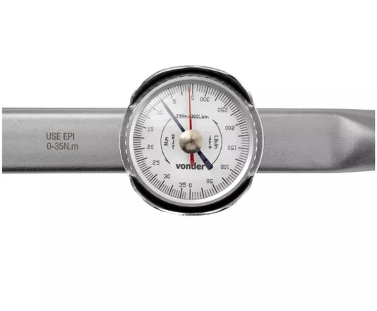 Torquímetro de Relógio 3/8" 0-35 Nm Vonder