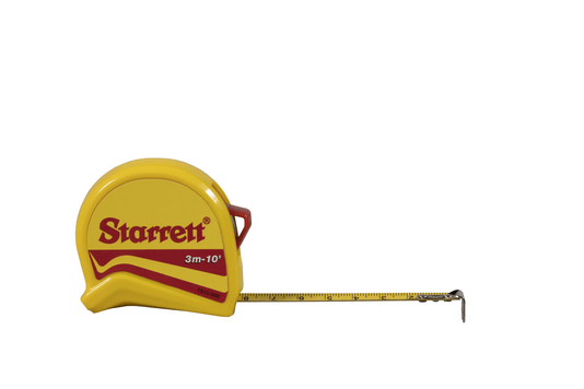 Trena de Bolso 3 Metros C/ Blister  Linha Milímetros e Polegadas KTS12-3ME-S Starrett