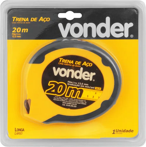 Trena Aço Longa 20m Vonder