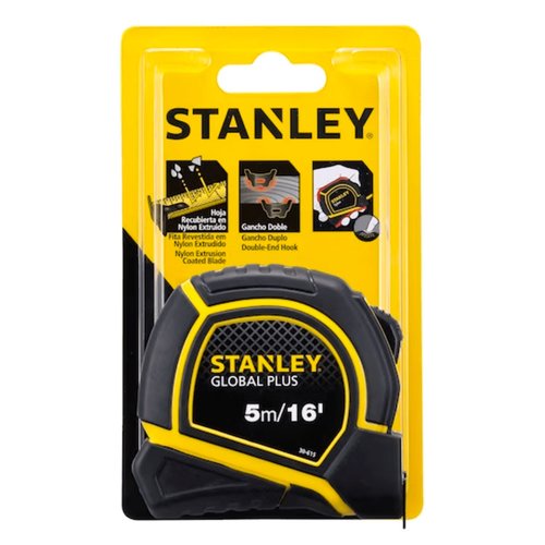 Trena Emborrachada Global Plus 5 Metros 30-615 Stanley