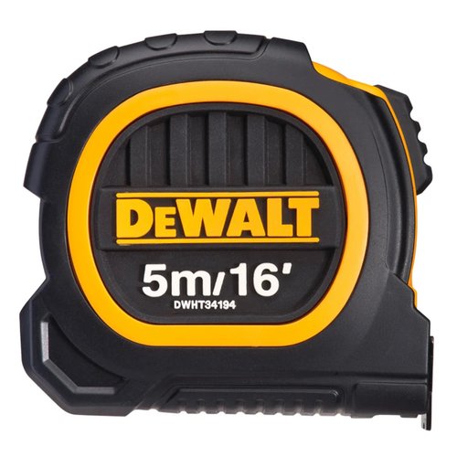 Trena Manual Emborrachada Duo 5 Metros / 16 x 25mm DWHT34194L DeWalt