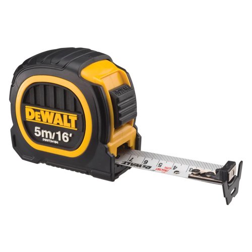 Trena Manual Emborrachada Duo 5 Metros / 16 x 25mm DWHT34194L DeWalt