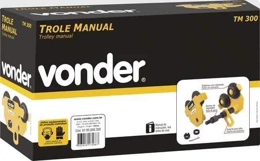 Trole Manual 3,0 Ton TM300 Vonder