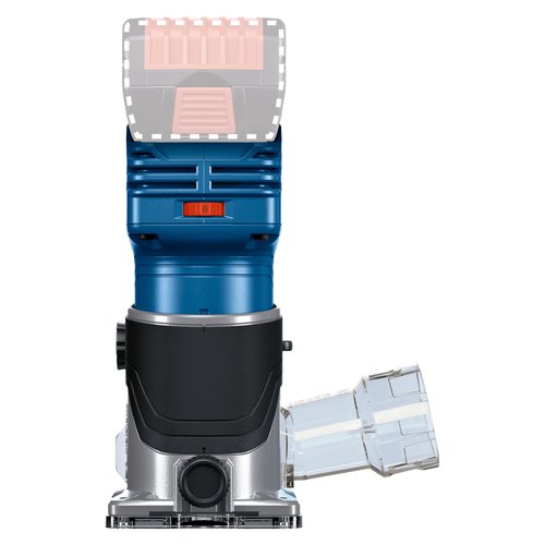Tupia Bosch 18V GLF 18V-8 Motor Brushless Sem Bateria