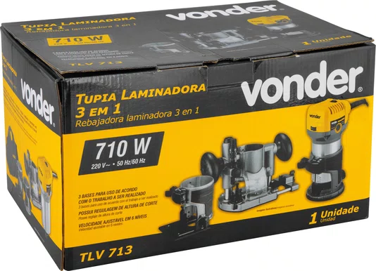 Tupia para Laminados 3 em 1 TLV713 127V Vonder