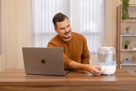 Umidificador de Ar Luminária 2,3L Bivolt Air Flow U2 WAP