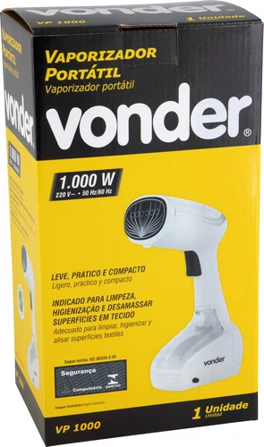 Vaporizador Portátil Mondial VP-1000 1000W 220V Vonder