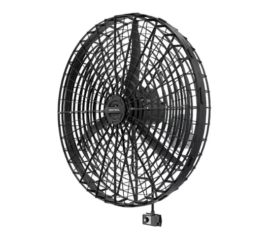 Ventilador De Parede 1 Metro GP VP1M2 3 Velocidades 1/2CV 220V Preto - Ventisol