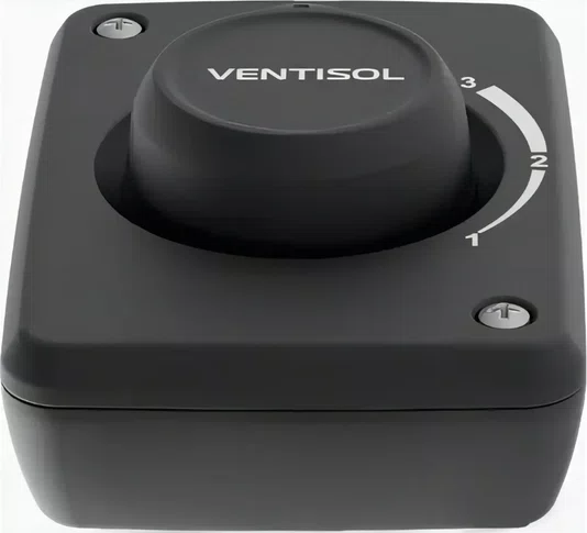 Ventilador Oscilante de Parede 60cm New Premium Grade Preta 220V Ventisol