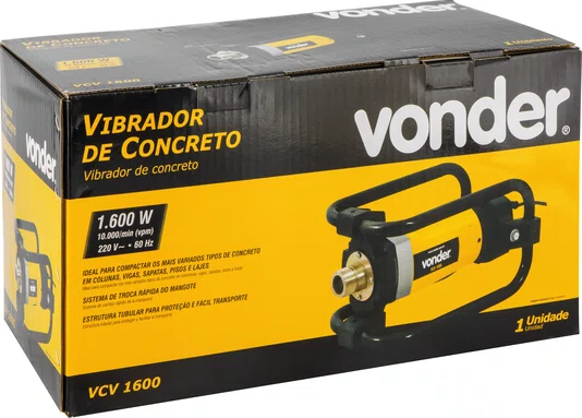 Vibrador de Concreto VCV1600 220V Vonder
