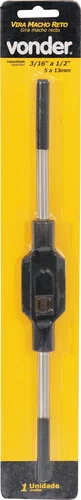 Vira Macho Reto 3/16 - 1/2" Vonder