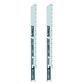 Lâminas Tico Tico 4" 10 Dentes Madeira Encaixe U 2pçs DW3712H2 DeWalt