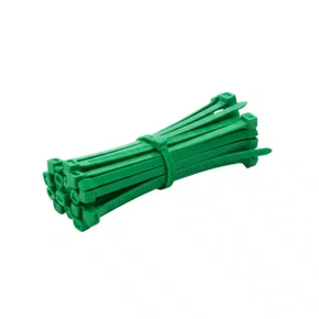 Abraçadeira Nylon 100 x 2,5mm Verde 100un A11080 Ajax