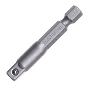 Adaptador Para Soquete 1/4" P/ 1/4" 50mm R47110009 Gedore Red