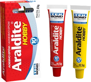Adesivo Araldite Hobby 23G Tekbond