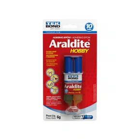 Adesivo Araldite Hobby 6G Seringa Tekbond