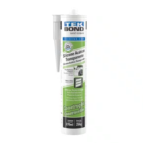 Adesivo Silicone Acético 256G Incolor - Tekbond