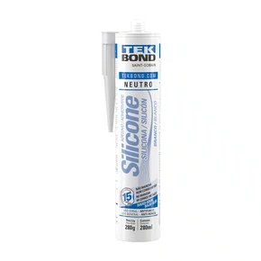 Adesivo Silicone Neutro 280G Branco - Tekbond