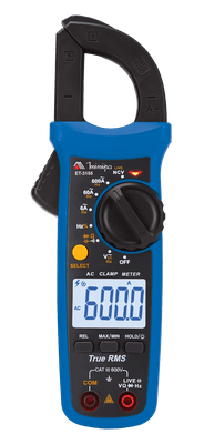 Alicate Amperímetro 600V True Rms Garra 28mm 600A Ac ET-3155 Minipa