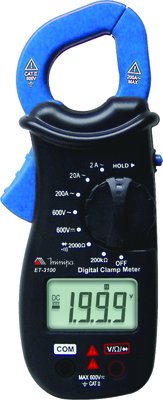 Alicate Amperímetro Digital 600V 27mm ET-3100 Minipa