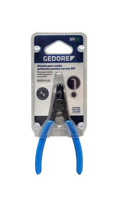 Alicate para Anéis Externos 5.1/2'' Bico Curvo 8000A01 Gedore