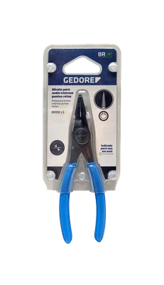 Alicate para Anéis Internos 5.1/2'' Bico Reto 8000J1 Gedore