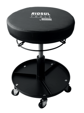 Banqueta Mecânico Giratória 100Kg Riosul Tools