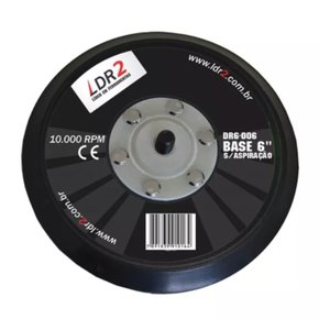 Base para Lixadeira Roto orbital 6" sem aspiração DR6-006 PDR