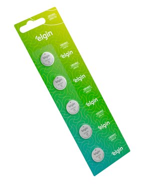 Bateria Moeda Litio 3V CR2450 Elgin