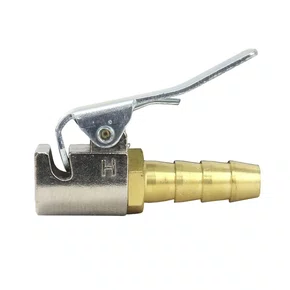 Bico Para Encher Pneu 1/4'' Com Presilha 1001-A Hidraflux