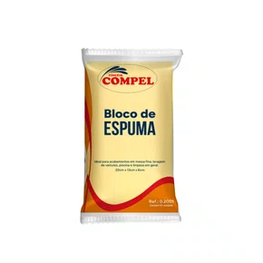 Bloco De Espuma 6x13x22cm Compel