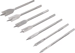 Jogo de Brocas Chatas 1/4" a 1" com 7 Peças Vonder
