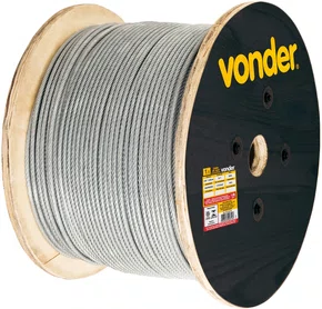 CABO ACO PLAST AF 2,4-3/32 6X7 100M VOND