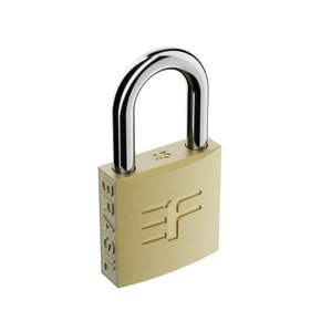 Cadeado Latonado 45mm 3F CAD45LT