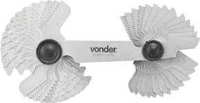 Calibre/Pente de Rosca 52 Lâminas CR-052 Vonder