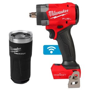 Chave De Impacto 1/2" 18V Fuel Onekey Torque Sense 3061-20 + Copo Térmico 590ml 48-22-8392B Milwaukee