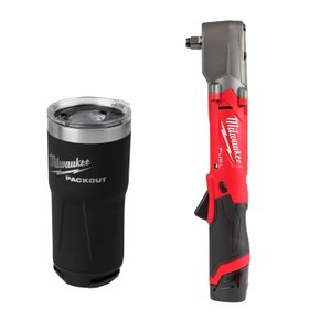 Chave De Impacto Angular C 1/2" - 12V Fuel 2565-159 + Copo Térmico 590ml 48-22-8392B Milwaukee