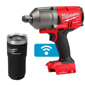 Chave De Impacto Encaixe 3/4" 18V Fuel One Key 2864-20 + Copo Térmico 590ml 48-22-8392B Milwaukee
