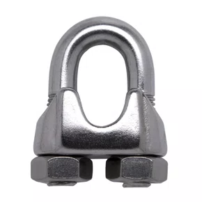 Clips de Inox para Cabo de Aço 1/8" 3 mm Carbostorm