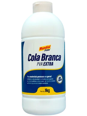 Cola Branca Extra 1Kg Mundial Prime
