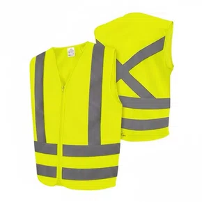 Colete Refletivo Poliéster Sem Bolso Amarelo EEG