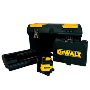Combo Nível Laser DW08802 e Caixa de Ferramentas 19" DW08802BOX Dewalt