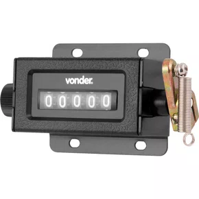 Contador de batida 5 dígitos sentido horário VCM 5 Vonder