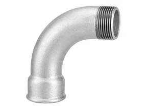 Curva Galvanizada Macho/Fêmea 90° BSP 1/2" H-MECH