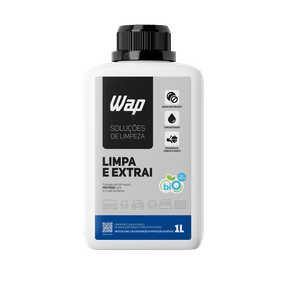 Detergente Limpador para Extratoras - Limpa e Extrai com Fragrância CP3201 1 Litro Wap