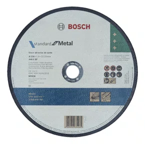Disco Corte 9" 230x1,9x22,2 Std Metal 2608619787 Bosch