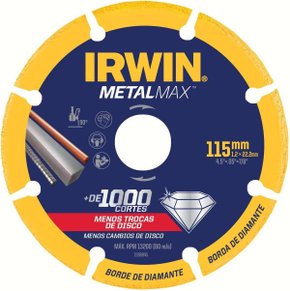 Disco Corte Diamantado Metalmax ag 4.5"x7/8" 1998845 Irwin