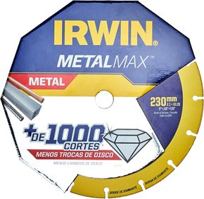 Disco Corte Diamantado Metalmax x ag/cs 9"x7/8" 1998847 Irwin