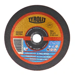 Disco de Corte 7" 178X1,6X22,2  Secur Extra 2 Em1 557559 Tyrolit
